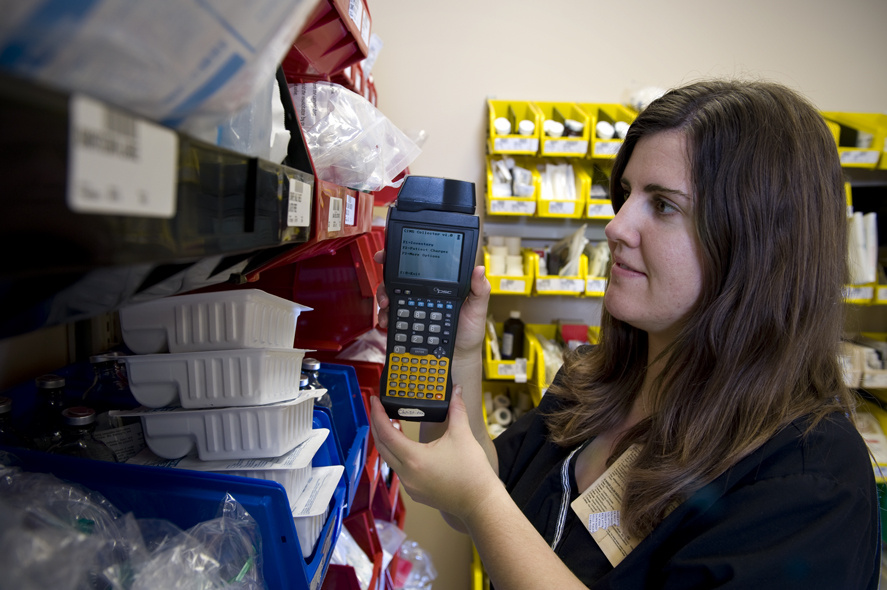 RFID in a warehouse