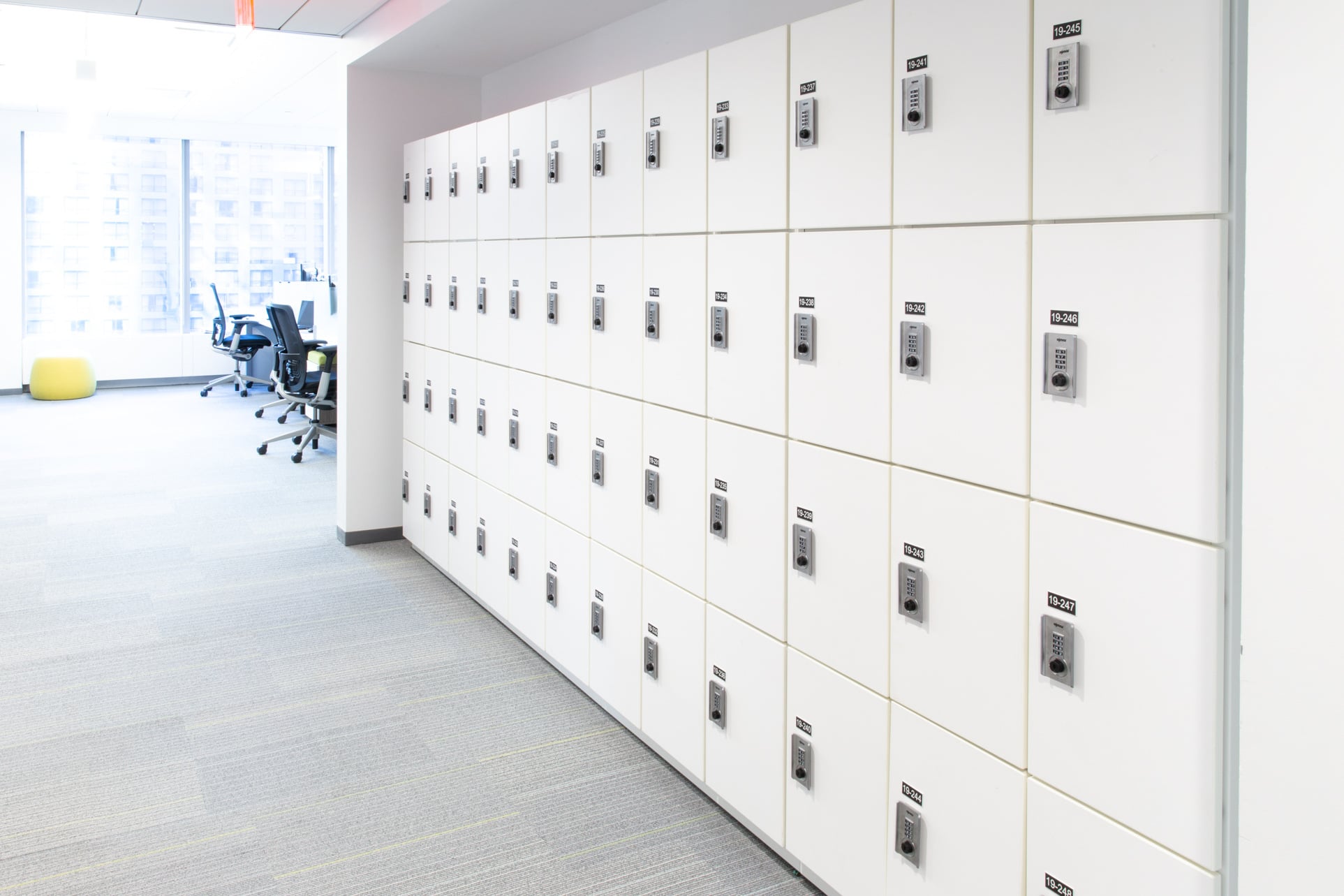 Transforming Personal Storage in Offices with Modular Keyless Lockers