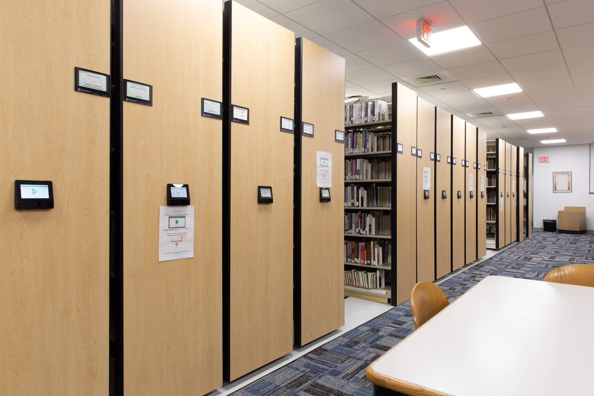 Powered Mobile Shelving