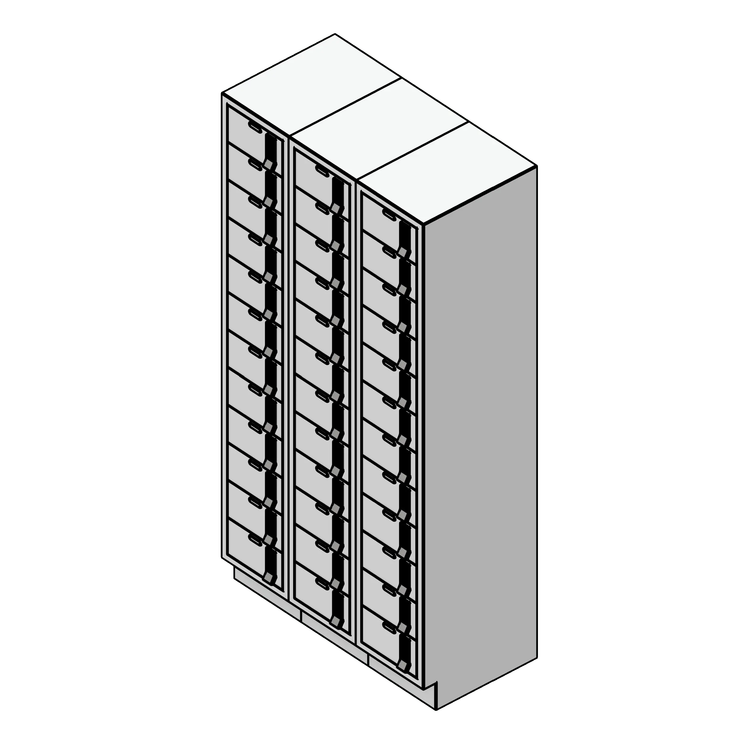 SSG_Locker_USB_PCS_3_Columns