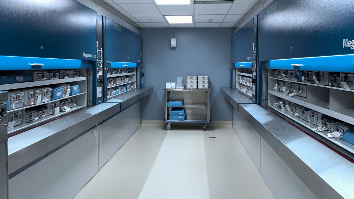 How an SPD Vertical Carousel Improves Your Sterile Storage Workflow