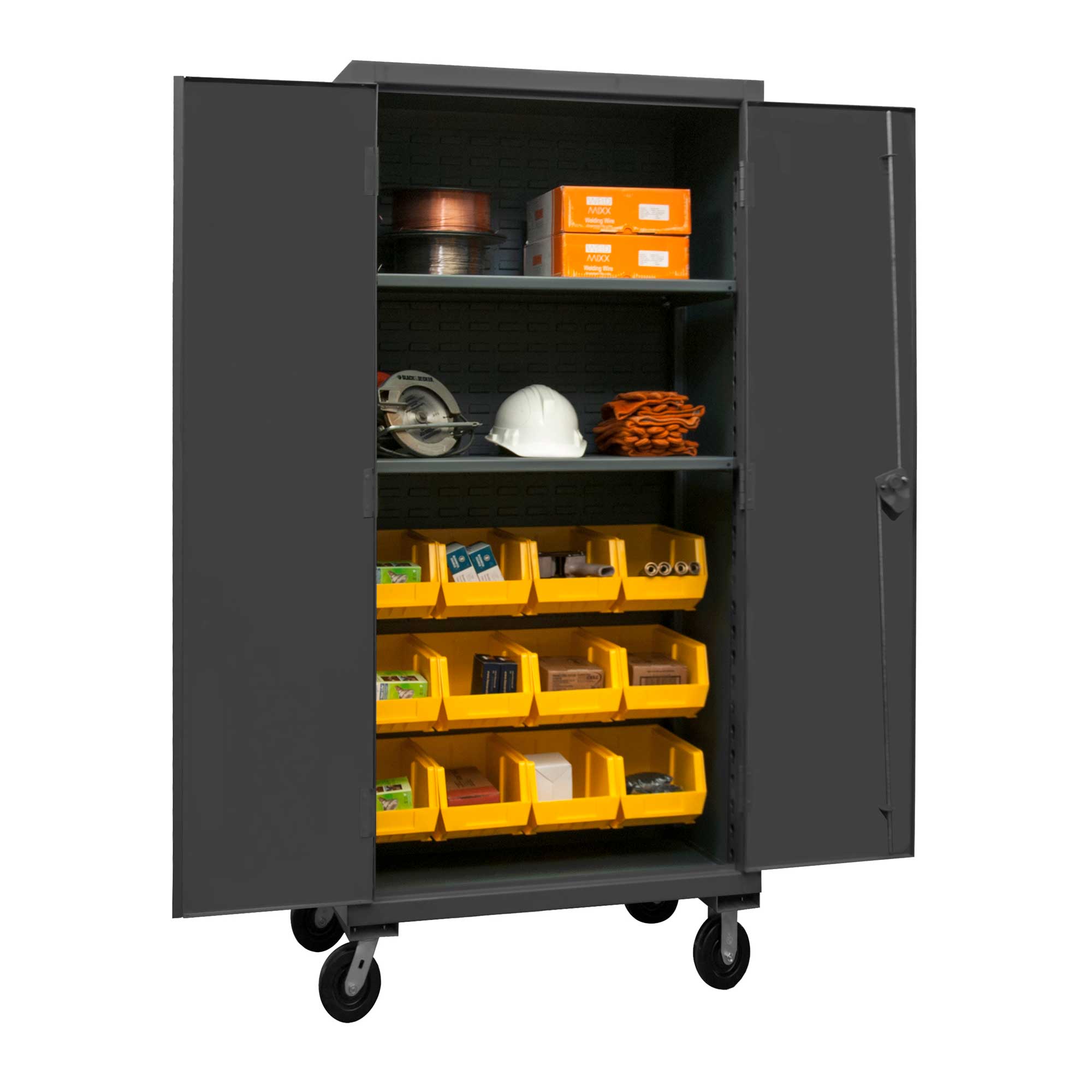 Rolling Cabinet with Storage