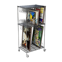 Art Cart On Wheels